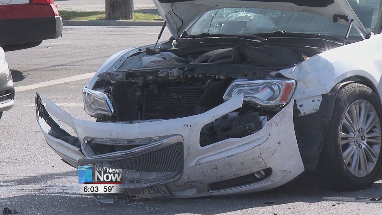 State Highway Patrol investigating three-vehicle crash at Robb and Cole intersection